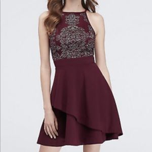 Juniors special occasion mini dress